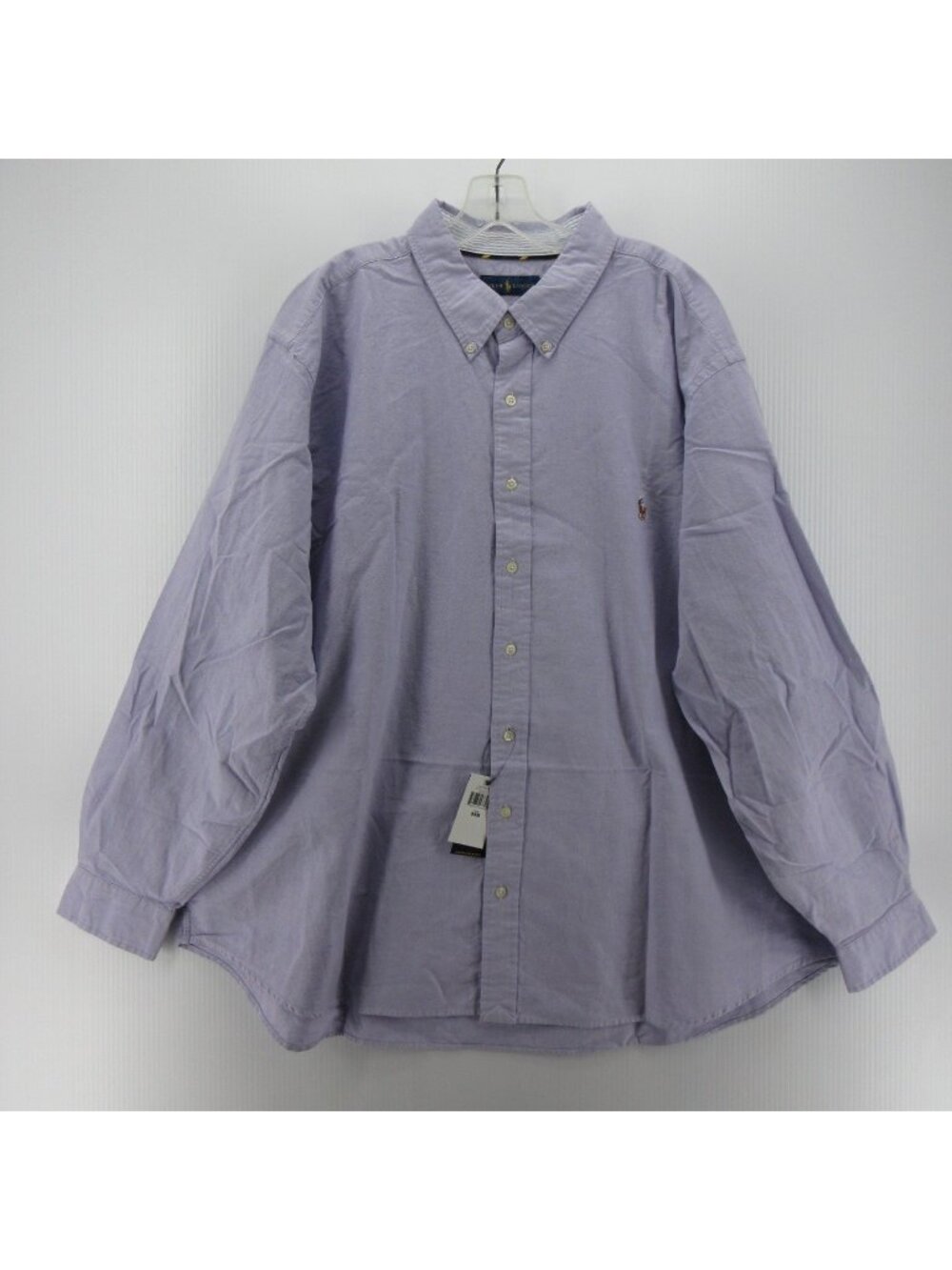 Ralph Lauren Shirt 3XB Big Oxford Cloth OCBD Flesh Pony Flip Cuffs